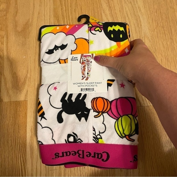 Care Bears Halloween Lounge Sleep Pants NEW Tik Tok Viral Blanket Print - Picture 6 of 7